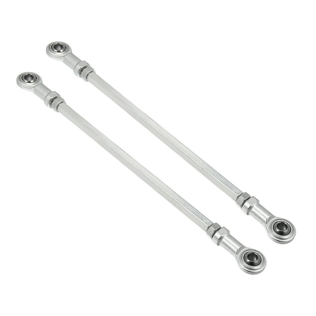 Unique Bargains 2 Pcs M8 80mm Tige de Direction Réglable Rotule pour 49cc ATV Électrique Go Kart Direction Colonne Suspension