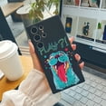 thumbnail image 4 of Proteja su iPhone con una funda de goma de TPU con estampado de dibujos animados creativo y minimalista, 4 of 4