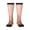 2 Black-1, variant on Pig'S Tail print thigh-high socks, crafted for both men and women with a stretchy, high-opaque design perfect for daily wear
