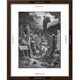 thumbnail image 3 of The Vision of the Valley of Dry Bones, Ezekiel 37:1-2, Illustration from Dore's 'The Holy Bible',…, Religion Framed Art Print Wall Art by Gustave Dor?, 3 of 6