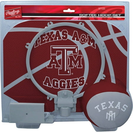 - Rawlings NCAA Slam Dunk Softee Hoop Set, Texas A&M Aggies