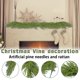 thumbnail image 5 of 3.28 FT Realistic Handmade Christmas Cedar Garland, Artificial Cypress Pine Needles Greenery Garland Ornaments for Mantel Table Stairs Fireplace Winter Holiday Christmas Decor Indoor Outdoor, 5 of 6