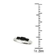 thumbnail image 4 of Aonejewelry 1 Carat Black Dimaond Princess Cut 3 Stone Brilliant Diamond Enagagement Wedding Ring Crafted In 10K Solid Rose White and Yellow Gold For Woman, 4 of 7