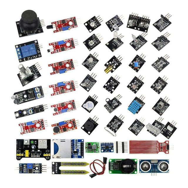 Versión Mejorada 45pc / Set Módulos de para Bricolaje en Bolsas / en Caja , En Caja shamjiam Módulos de sensores 45 en 1
