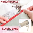 thumbnail image 4 of Correa Elástica Uxcell, Cuerda Elástica Plana de Poliéster para Costura y Proyectos de DIY Caqui 1/2 pulgada x 20 Yards, 4 of 7