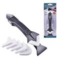 thumbnail image 1 of Jinsinto 5 In 1 Silicone Remover Caulk Finisher Sealant Smooth Scraper Grout Kit Tools, 1 of 5