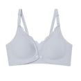 thumbnail image 4 of Smooth V Bras for Women Breathable Liftup Air Bra White Sports Bra Top No Underwire Comfort Push up Bras, 4 of 4