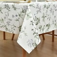 thumbnail image 2 of Vinyl Oilcloth Tablecloth Rectangle Spillproof Wipeable Stainproof PVC Plastic Waterproof Tablecloths for Birthday,Christmas,Banquet Kitchen Dining Tablecloth - 54 x 84 Inch, 2 of 6