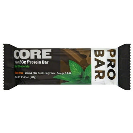 Probar noyau Mint Chocolate Bar de protéines, 2,46 oz (paquet de 12)