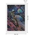 thumbnail image 2 of Diamond Art Kits for Adults, Rainbow Astronaut Space LandscapeDiamond Painting Kits for Beginners, Frameless Round 5D Full Drill Diamonds Art Gem Art Crafts Home Decor Gifts, 2 of 8