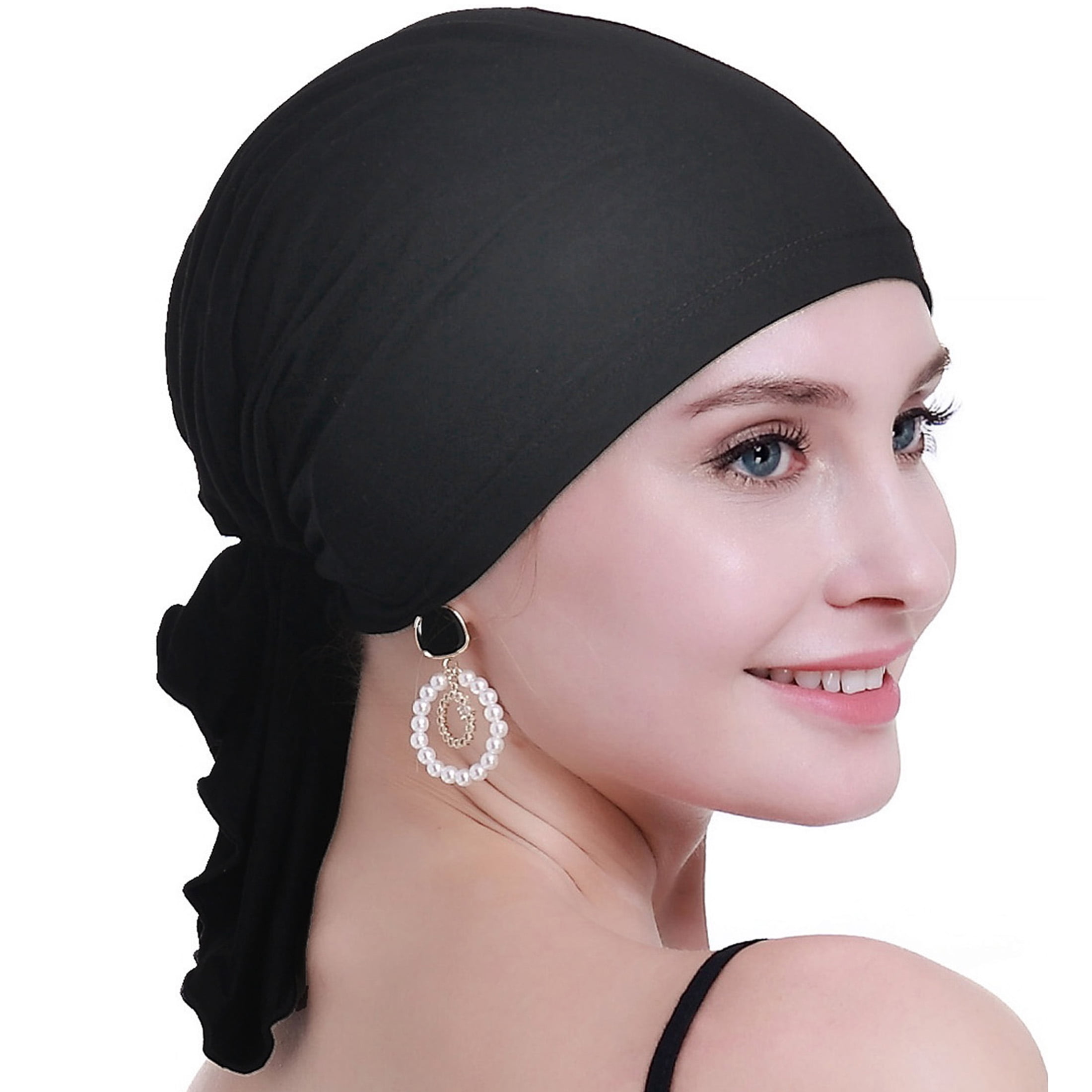 osvyo Chemo Hats Head Scarves Covers for women Slip On Bamboo Headwear