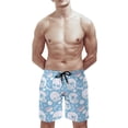 thumbnail image 6 of Undertale Sans Mens Board Shorts Quick Dry Swim Trunk Lightweight Soft Swimsuit Bathing Suit for Boys XL, 6 of 8