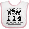 thumbnail image 3 of Inktastic Chess Player Game Gifts Boys or Girls Baby Bib, 3 of 4