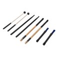 thumbnail image 1 of Drum Sticks Mallets Brushes Set, Percussion Instrument Sticks Mallets Brushes Set Ergonomic Design Rugged Comfortable Grip  for Practice, 1 of 7