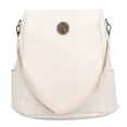 thumbnail image 2 of PU Mochila De Cuero Bolso Para Las Mujeres, Moda Bolso Multiusos, Señoras Bolsas De Hombro, Mochila De Viaje, Mochila Grande Bolsa De Viaje, Mini Mochila Monedero Para Mujer, 2 of 7