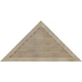 thumbnail image 4 of 72"W x 27"H Triangle Gable Vent (87"W x 32 5/8"H Frame Size) 9/12 Pitch: Unfinished, Non-Functional, Smooth Pine Gable Vent w/ Decorative Face Frame, 4 of 12