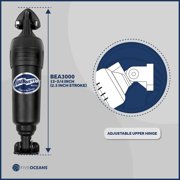Bennett Marine Bolt Electric Trim Tab System 12 x 12, Includes Integrated Helm Control, Actuators, Wires Harnesses and Mounting Hardware, Complete Kit BOLT1212, 12V DC - FO4321