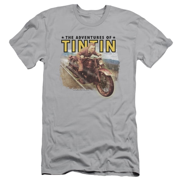 Tintin - Open Road - Slim Fit Short Sleeve Shirt - Small