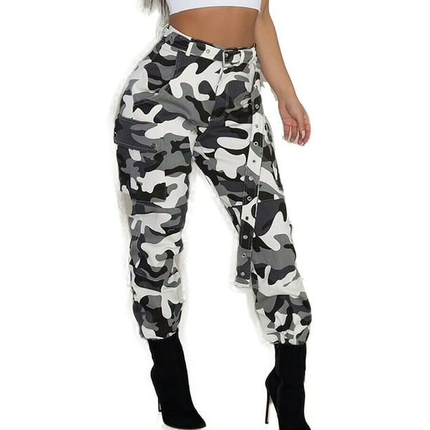 camo cargo trousers