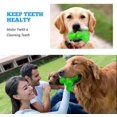 thumbnail image 5 of Juguetes interactivos para perros, juguetes para masticar perros IQ Treat, dispensador de alimentos de 3 agujeros, juguetes de rompecabezas, juguetes para mascotas de caucho natural resistentes a las mordeduras para perros pequeños y medianos oso de fresa Electrónica, 5 of 5
