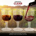 thumbnail image 5 of Verre à Vin en Plastique Transparent Recyclable - Gobelet Incassable - Gobelets Jetables et Réutilisables pour Champagne, Dessert 20 Pcs, 5 of 5
