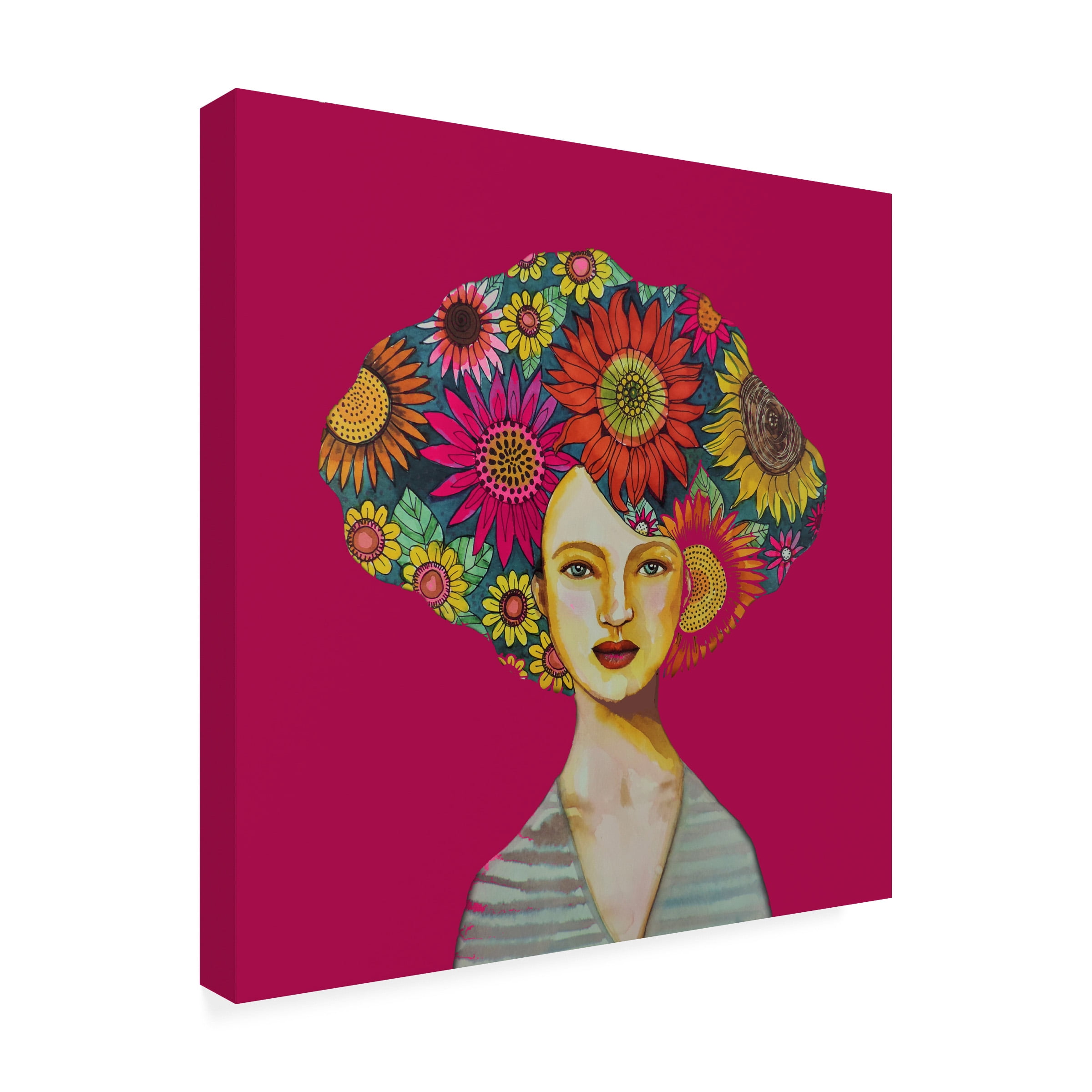 Sylvie Demers 'Tournesols' Canvas Art