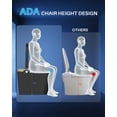 thumbnail image 6 of WinZo Smart Toilet,Modern Smart Toilet with Bidet Built In with Foot Sensor,Tankless Toilets Auto Open/Close Lid with Dryer,ADA Comfort Height Heat Seat,Instant Warm Water,Power Outage and Flush Grey, 6 of 9