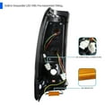 thumbnail image 5 of Spec-D Tuning Jet Black LED Bar Tail Lights Compatible with 1999-2002 Chevy Silverado GMC Sierra 1500/2500/3500 Models, Left + Right Pair Assembly, 5 of 8