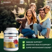 GreenVify HerpesDefend Max Advanced Outbreak Defense Formula