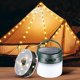 thumbnail image 1 of Solar Camping Lantern with String Lights, 33ft Light Strip Easy to Store, 3600mAh Rechargeable Lantern with 3 Modes, Waterproof Portable Tent Light, H, 1 of 5