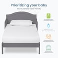 thumbnail image 3 of Dream on Me Sydney Toddler Bed, Steel Grey, 3 of 8