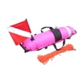 thumbnail image 3 of tamizeot Bouée de Plongée en Apnée avec Cordes de 25M Pêche Libre Lance de Plongée Rouge pour Rose 83x25x25cm, 3 of 6