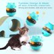 thumbnail image 5 of Juguete para gatos Onehous, divertido juguete interactivo para gatos, juguete para gatos 4 en 1 con taza dispensadora de comida para gatos ajustable y tres pelotas para gatitos para entrenamiento., 5 of 5
