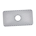 thumbnail image 3 of simhoa Kitchen Sink Mat Silicone Heat Resistant Drainage Mat Stable Dish Drying Mat Gray, 3 of 8