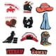 thumbnail image 1 of 11 accesorios para zapatos, hebillas de goma para zapatos, flores de zapatos impresas en PVC, accesorios de bricolaje para zapatos de playa, zapatillas (20), 1 of 5