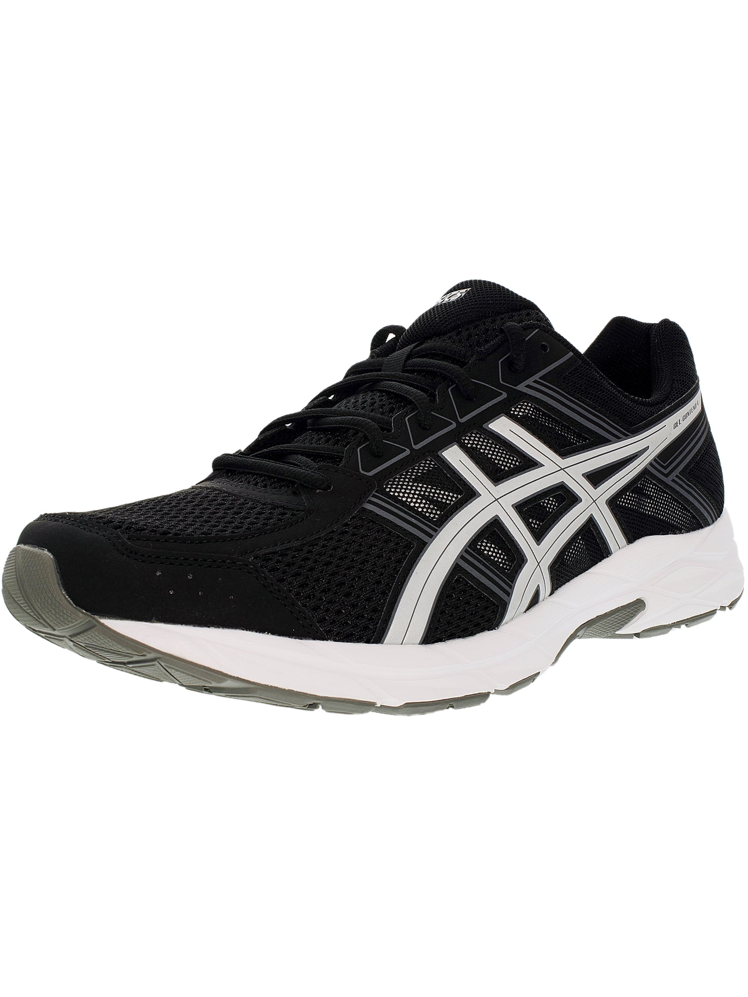 asics shoes mens silver