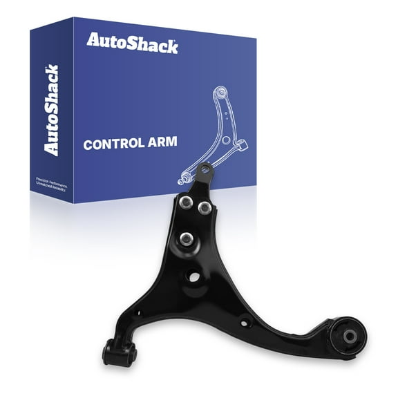 AutoShack Front Right Lower Control Arm and Ball Joint with Bushings Replacement for 2007-2012 Hyundai Elantra 1-PC