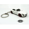 thumbnail image 1 of Mercedes AMG GT White Car Rare Novelty Keychain 1:64 Diecast, 1 of 4