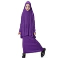 thumbnail image 3 of Vestido de niña musulmana CUTICAT multicolor M Morado, 3 of 8