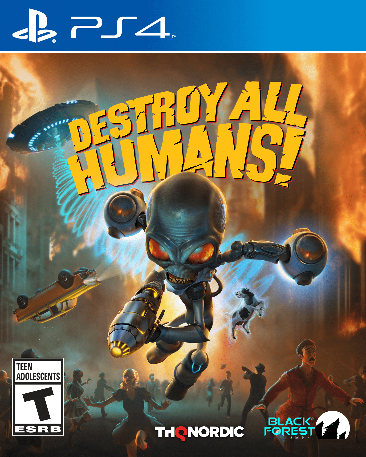 Destroy All Humans Thq Nordic Playstation 4 811994022189