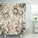 thumbnail image 1 of ABPHQTO Acuarela Ramo de rosas en Bud Y Cortina de ducha con estampado hermoso 152x180 cm, 1 of 2