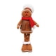 thumbnail image 3 of Muñeco de hombre de jengibre con piernas estirables de Navidad, muñeco de jengibre con patas largas, adornos navideños para patio de pared, niños y sombrero blanco, 3 of 9