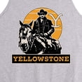 thumbnail image 2 of Yellowstone - Rip Rideing Horseback - Men's Jersey Tank Top, 2 of 5