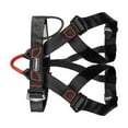thumbnail image 1 of Climbing Harness Equipment Convenient Professional Half Body Safe Belt Simple Firm Protective Gear for Outdoor Sport Protection Black, 1 of 8