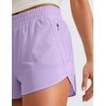 thumbnail image 4 of CRZ YOGA Athletic Shorts for Women 3"High Waisted Quick Dry for Running Workout Gym Track with Zip Pocket, 4 of 5
