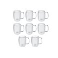 thumbnail image 4 of ZWILLING Sorrento Plus 8 Piece Double Espresso Mug Set - Value Pack, Transparent, 4 of 4