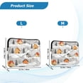 thumbnail image 4 of FORMRS 13-13.3 inch Laptop Sleeve Case Soft Carrying Quilted Computer Bag Cover, Orange Snow Houses, 4 of 7