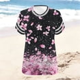 thumbnail image 5 of Zorckvet Plus Size Shirts for Women Casual Tops Graphic Oversized Short Sleeve Crewneck Womens Blouses, 5 of 6