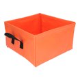 thumbnail image 2 of Cubo Plegable Multifuncional Portátil Ligero Cubo Plegable De Gran Capacidad para Acampar Senderismo Pesca 13L Naranja, 2 of 5