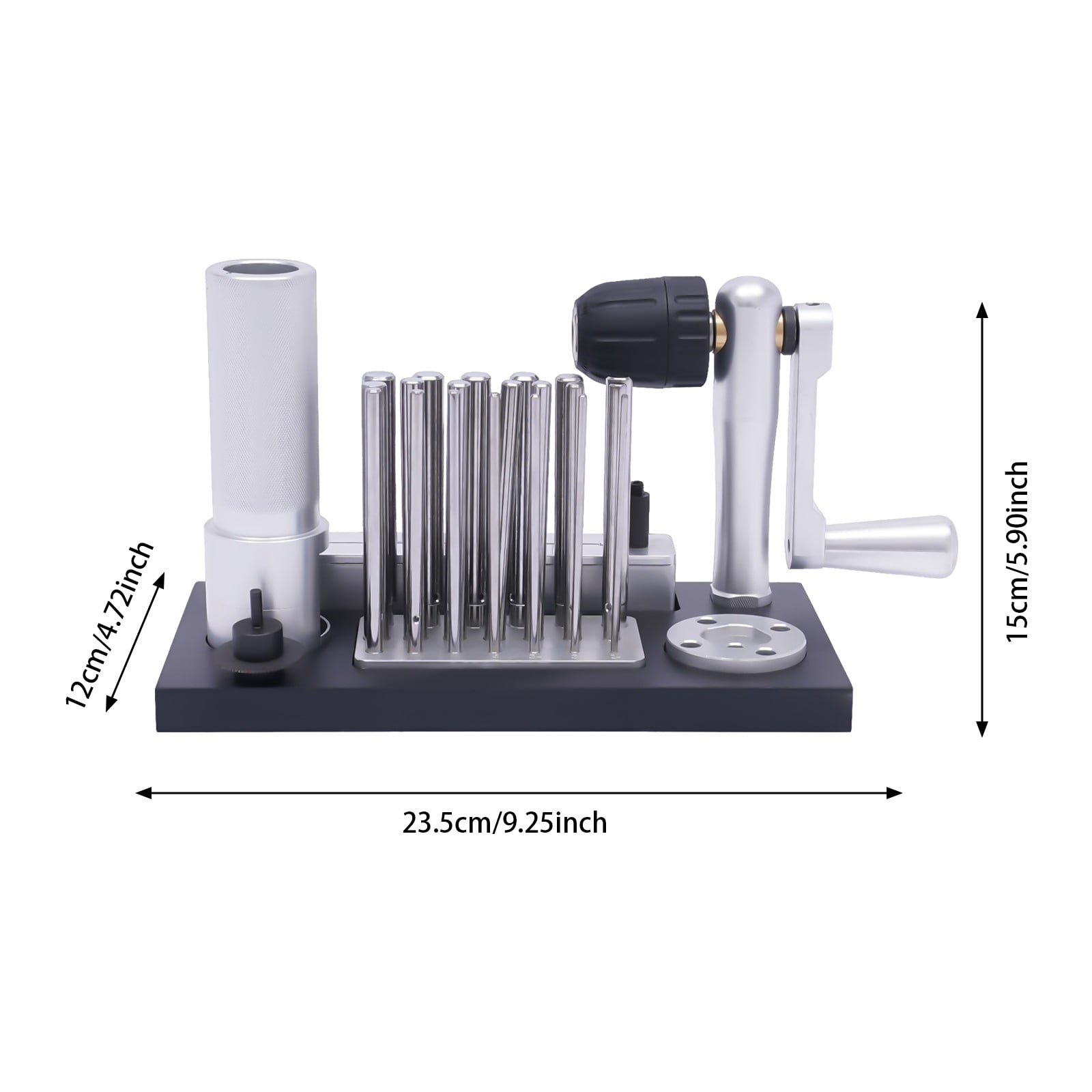 9.25*4.72*5.91 Modern Manual Jump Ring Maker Machine Jewelry Coil Wire Cutter Machine Kit 2.5 -12mm